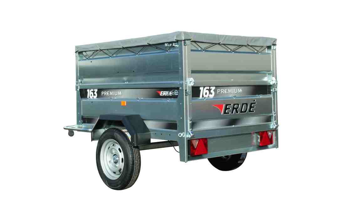 Remorque bagagère Erdé 163 Premium