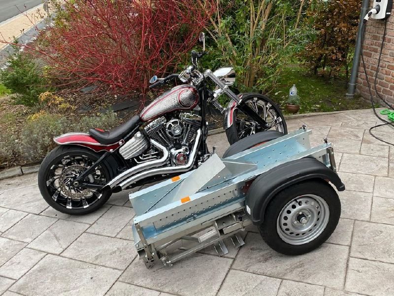 Remorque moto pliable OZI Concept
