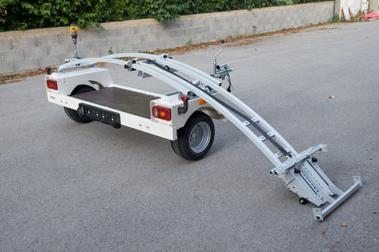 Remorque porte-scooter Big Jumbo de Porteos.