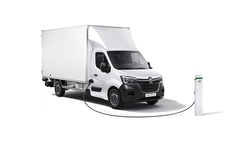 Renault Master Z.E. en version châssis cabine