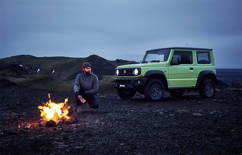 Smile Factory transforme le Suzuki Jimny en micro camping-car