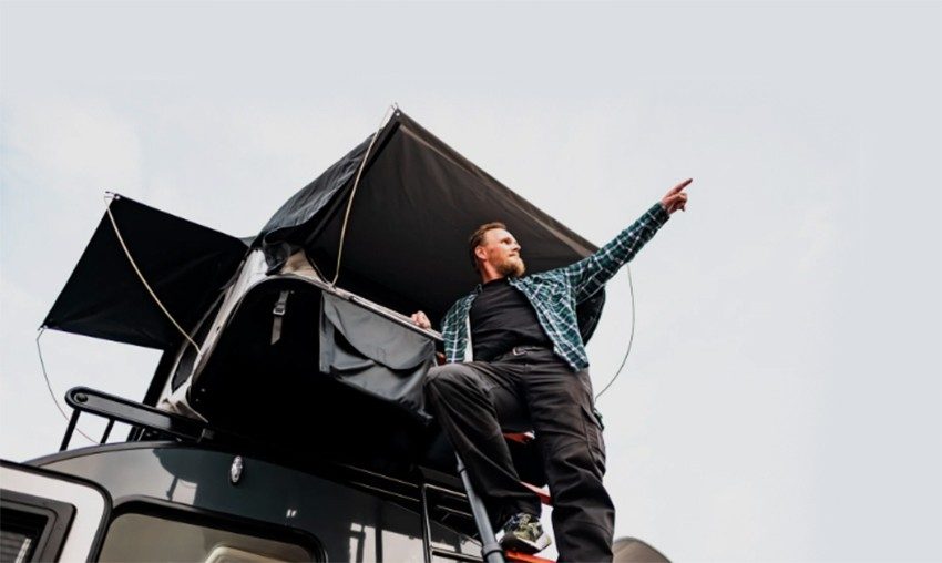 Tente de toit The Kepler de HeroCamper