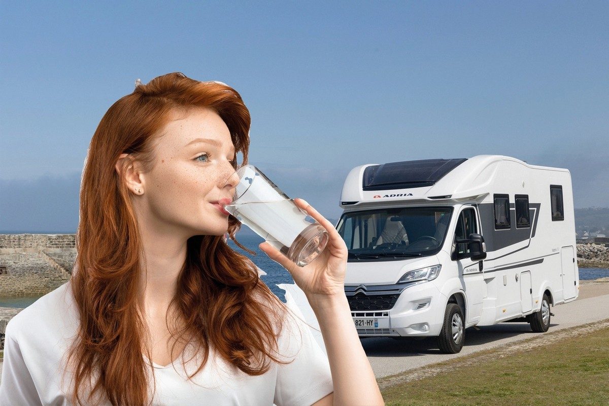 Traitement de l'eau propre en camping-car