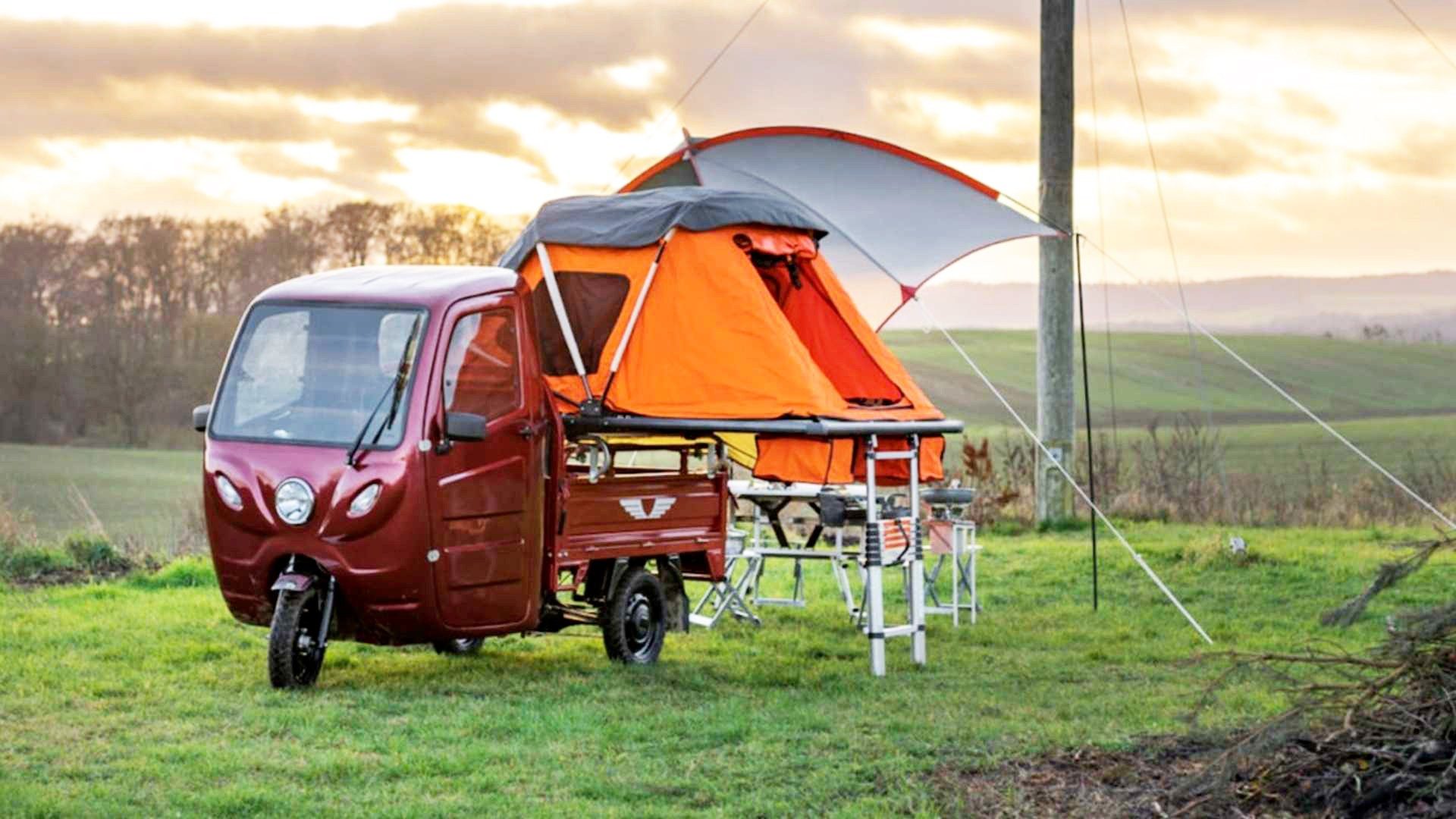 Triporteur électrique Volta Frog Camper