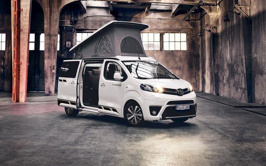 Van CrossCamp sur Toyota ProAce Verso