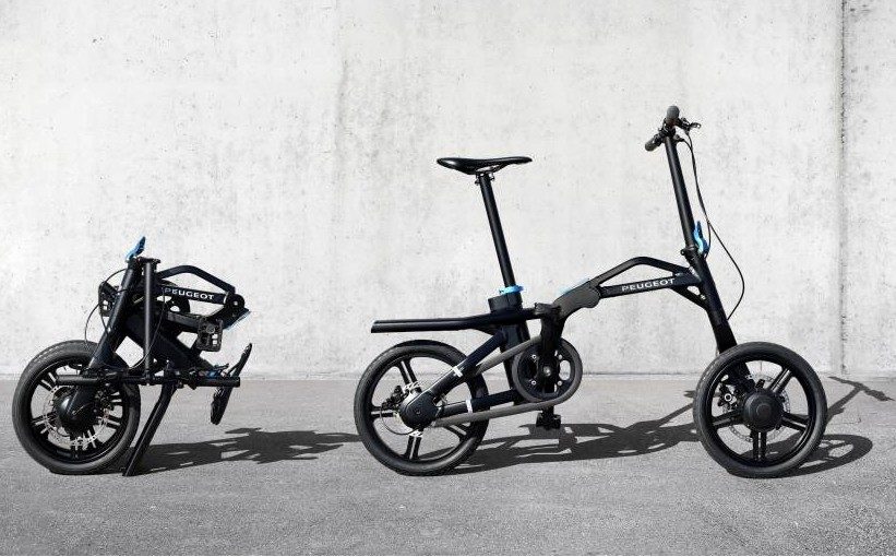 Vélo pliant à assistance électrique Peugeot eF01