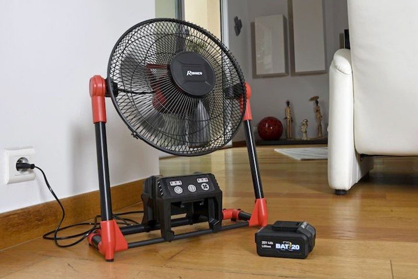Ventilateur Ribimex à double alimentation