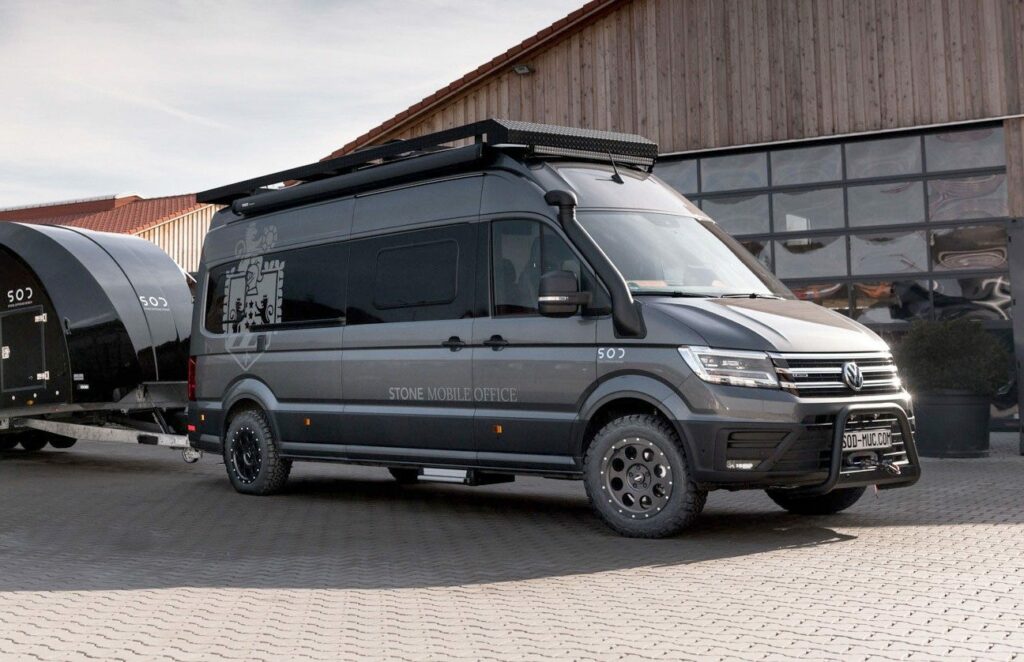 Volkswagen Crafter 4Motion de chez Stone Offroad Design