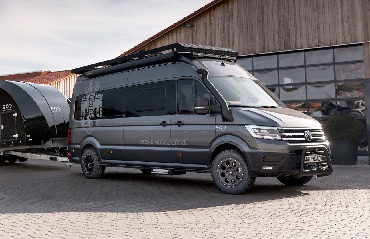 Volkswagen Crafter 4Motion de chez Stone Offroad Design