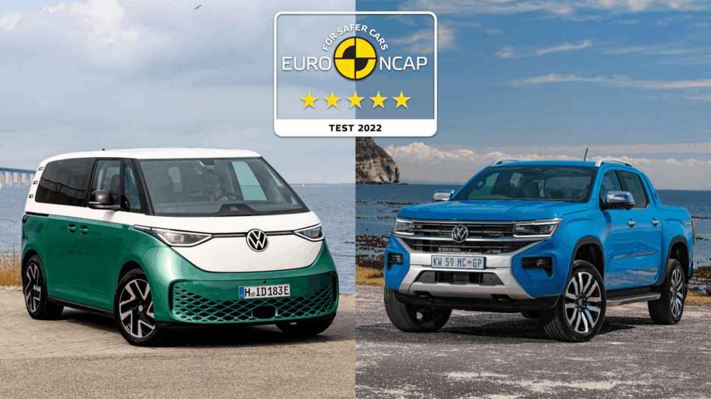 Volkswagen ID. Buzz et Amarok récompensés par Euro NCAP