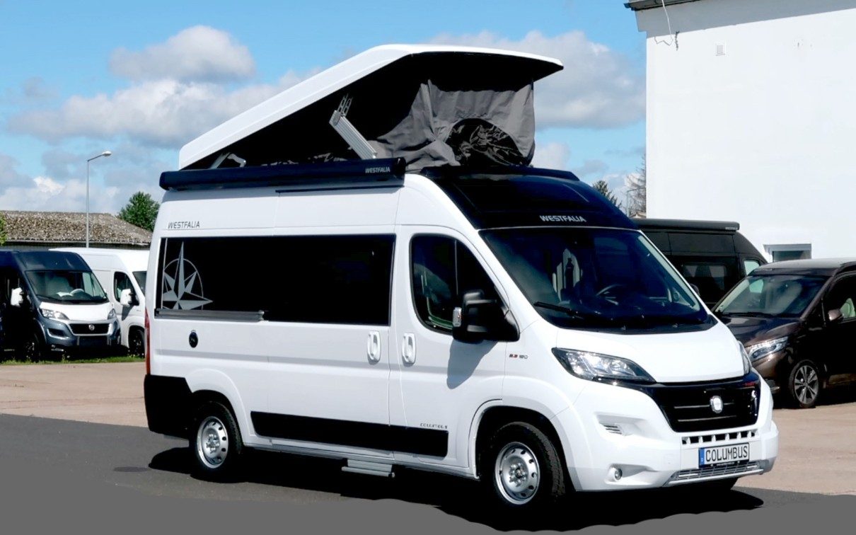 Westfalia Colombus 540 D à toit relevable électrique