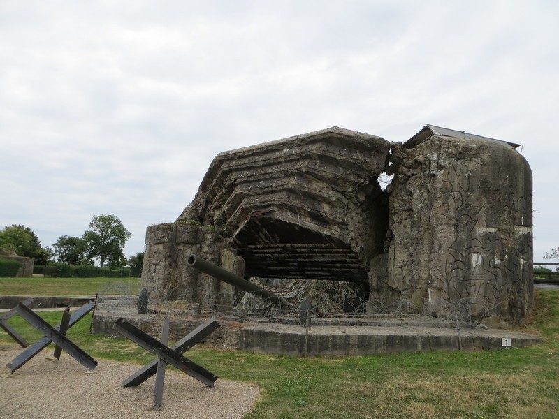 Batterie de Crisbecq, à Saint-Marcouf