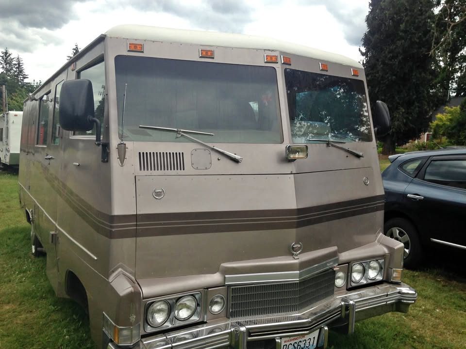 Camping-car sur base Cadillac