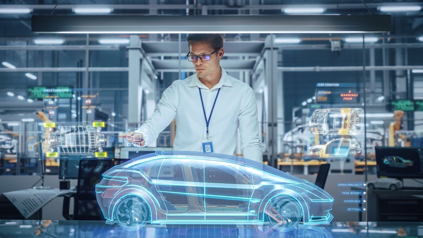 Confection d'un véhicule avec l'intelligence artificielle.
