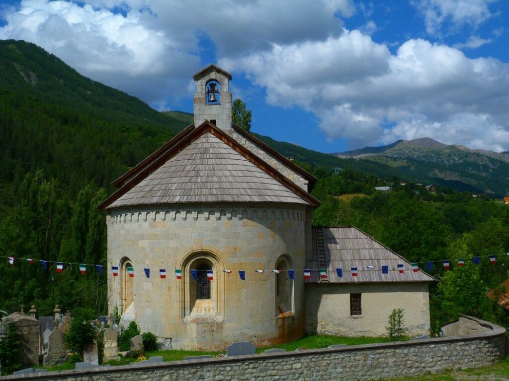 Église romane du val d’Allos,