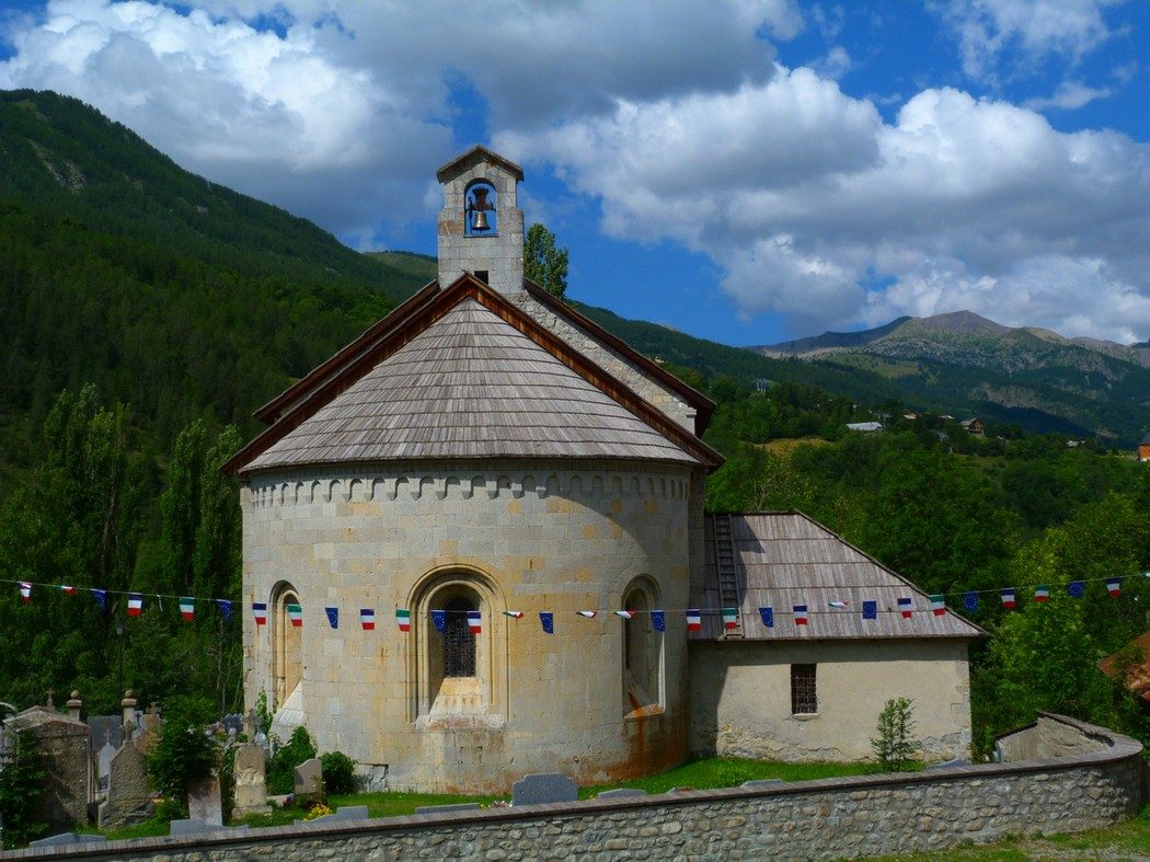 Église romane du val d’Allos,
