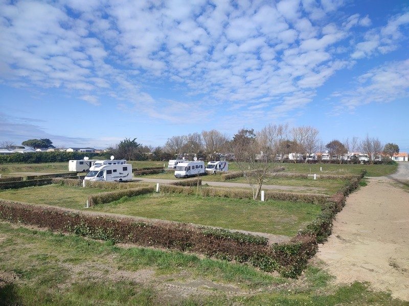 Emplacements sur herbe