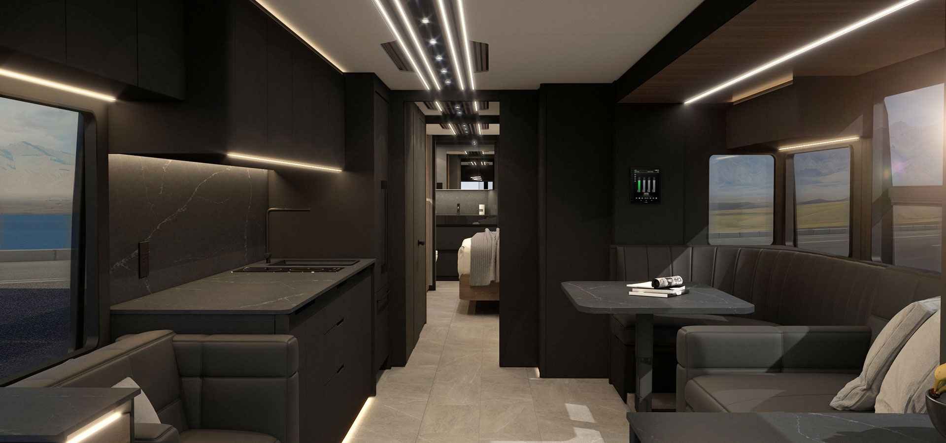 Voyagez en grand luxe : Découvrez le nouveau motor-home autonome de ...