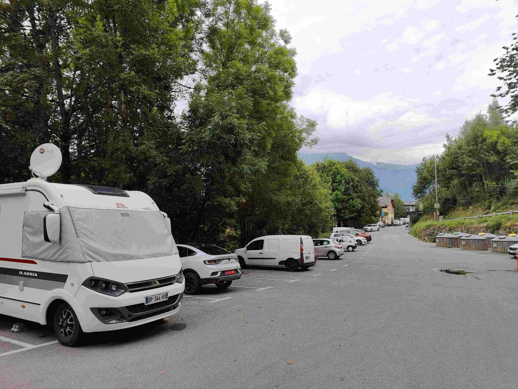 L'aire de Saint-Gervais-les-Bains