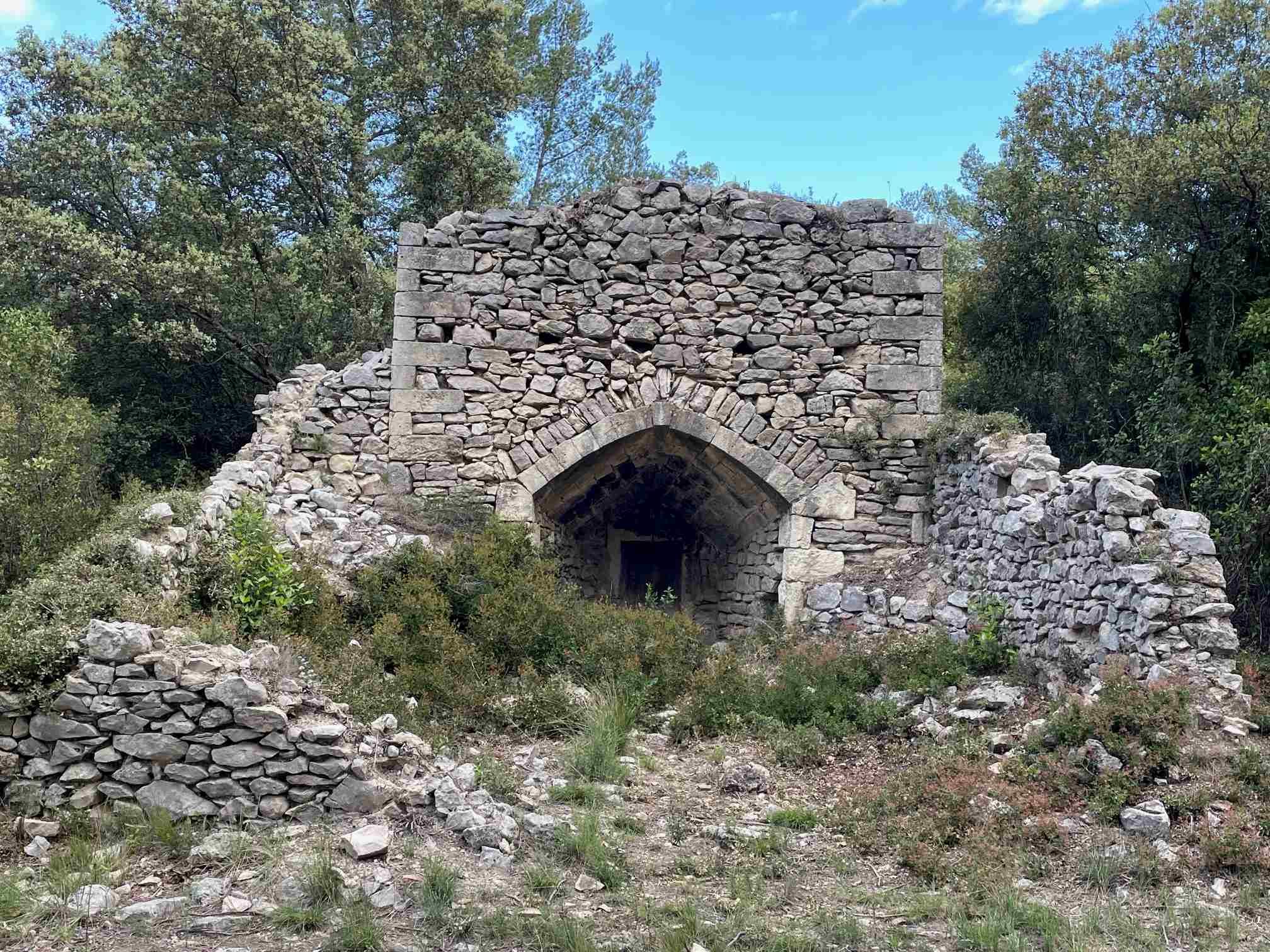 Le château de Montlaur dans l'Hérault.