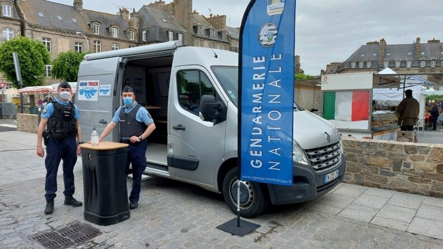 Le gendtruck des Côtes-d'Armor