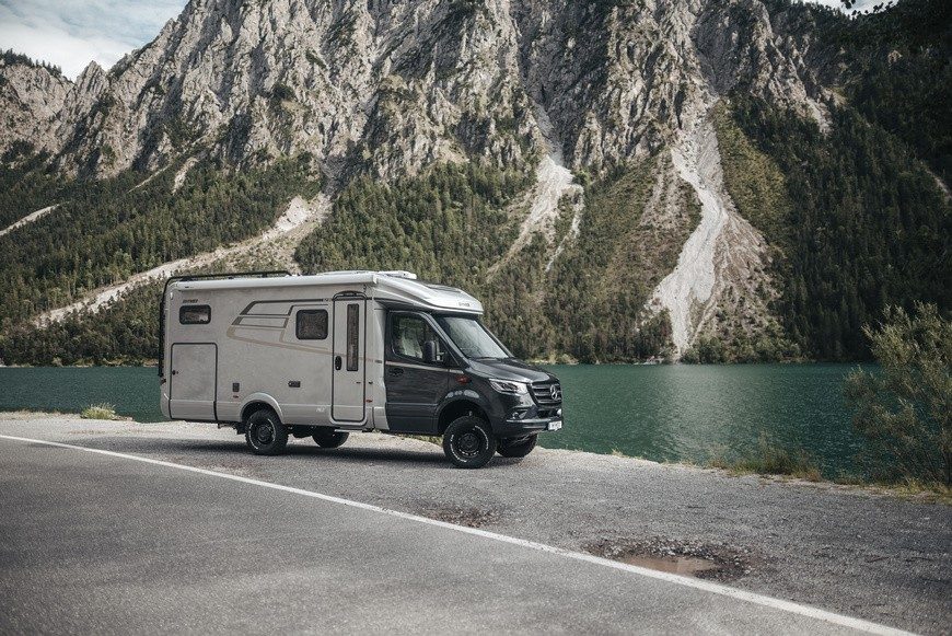 Le ML-T est disponible, en option, avec la transmission intégrale Mercedes.