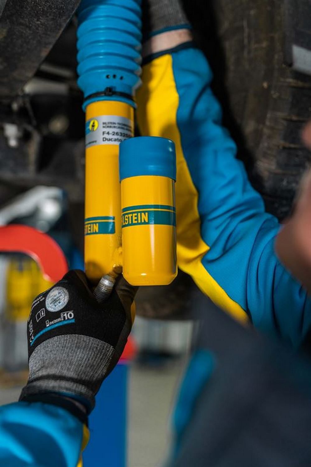 Les nouveaux amortisseurs Bilstein.