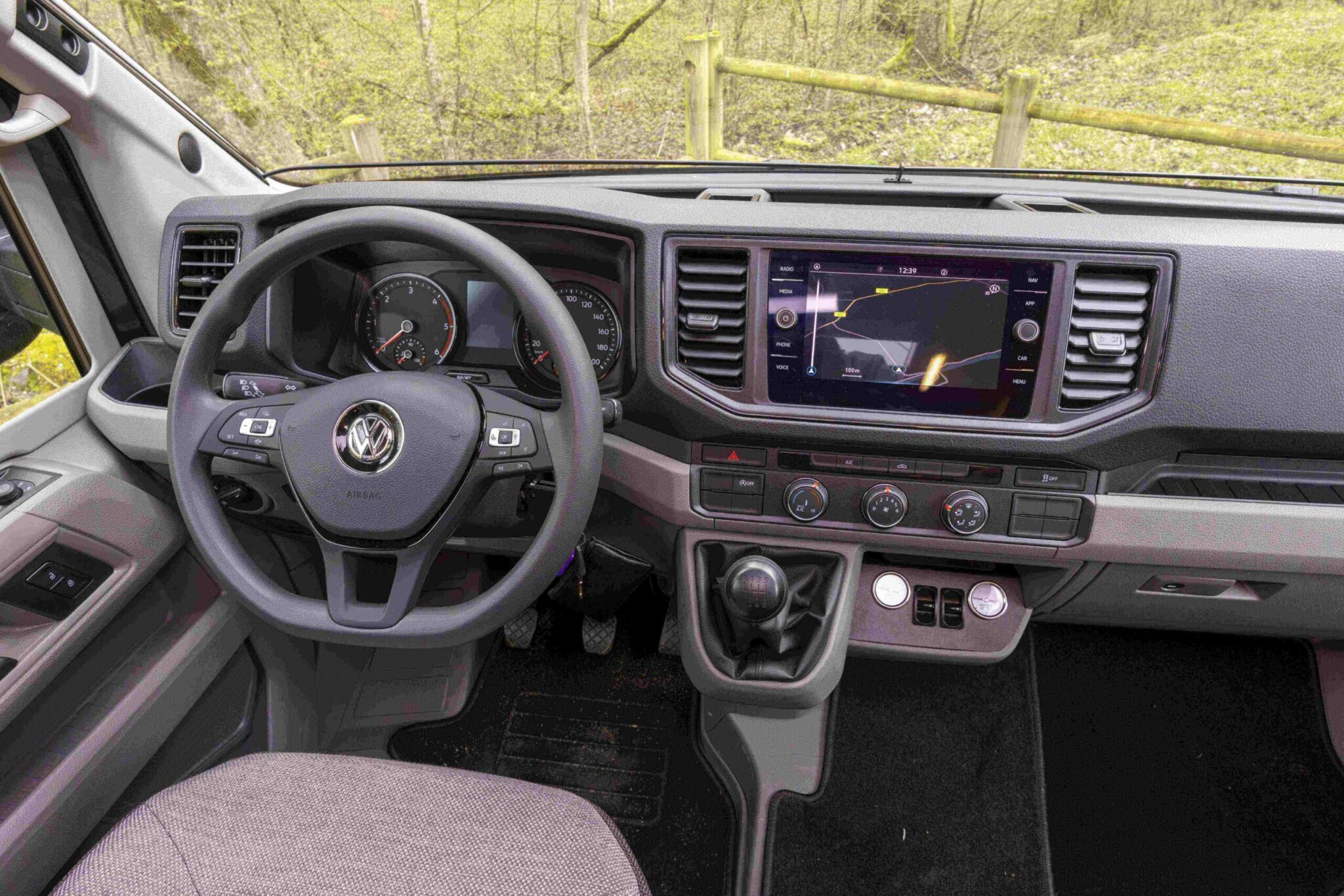 L'intérieur du Knaus van ti 640 meg vansation.