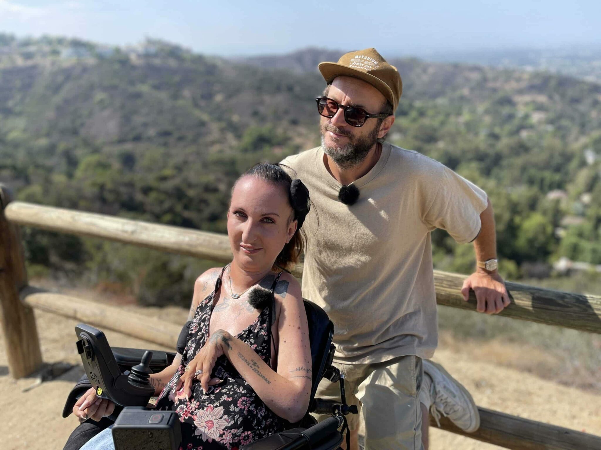 Lucie Carrasco et Jérémy Michalak