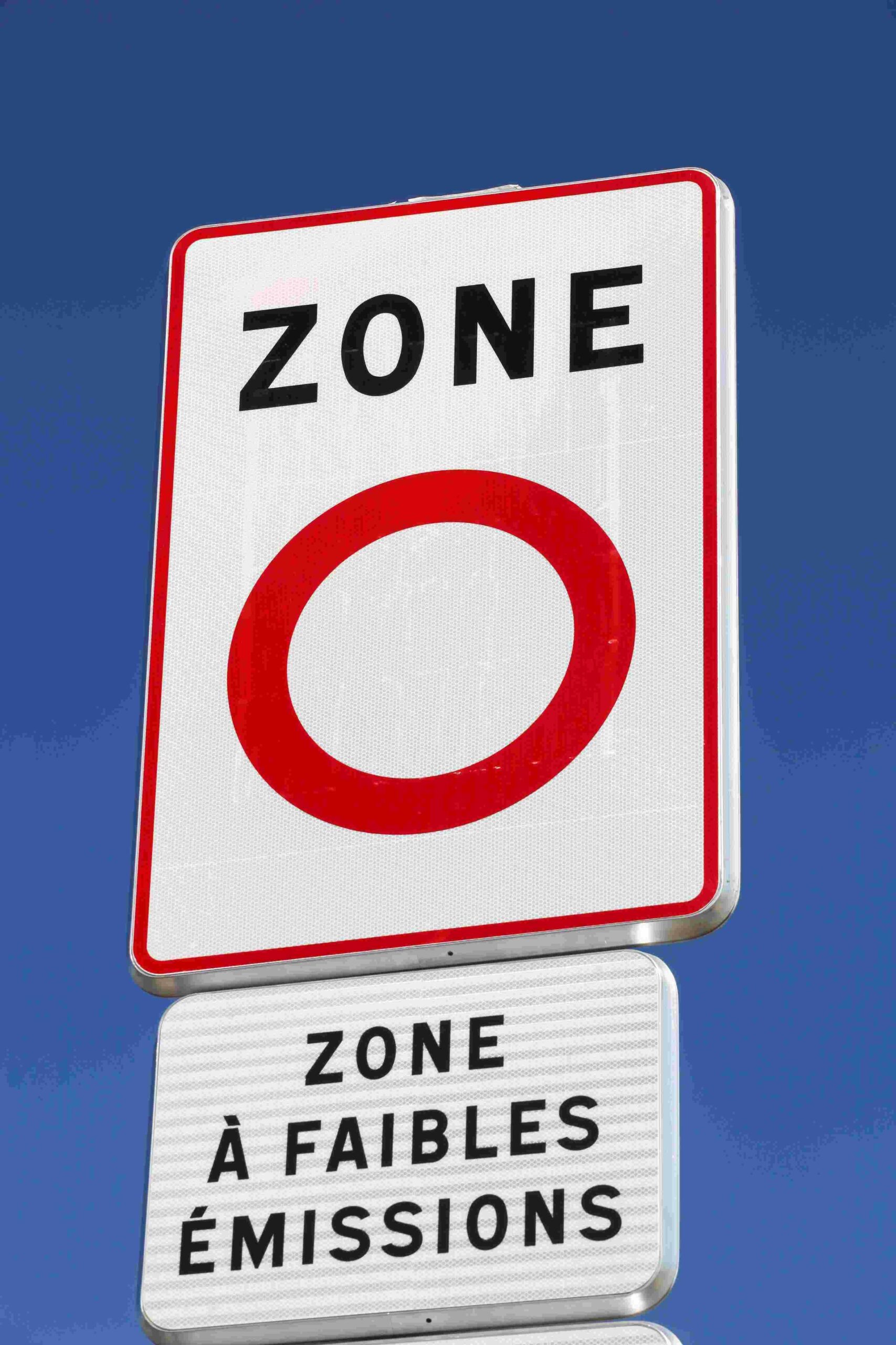 Panneau de ZFE française