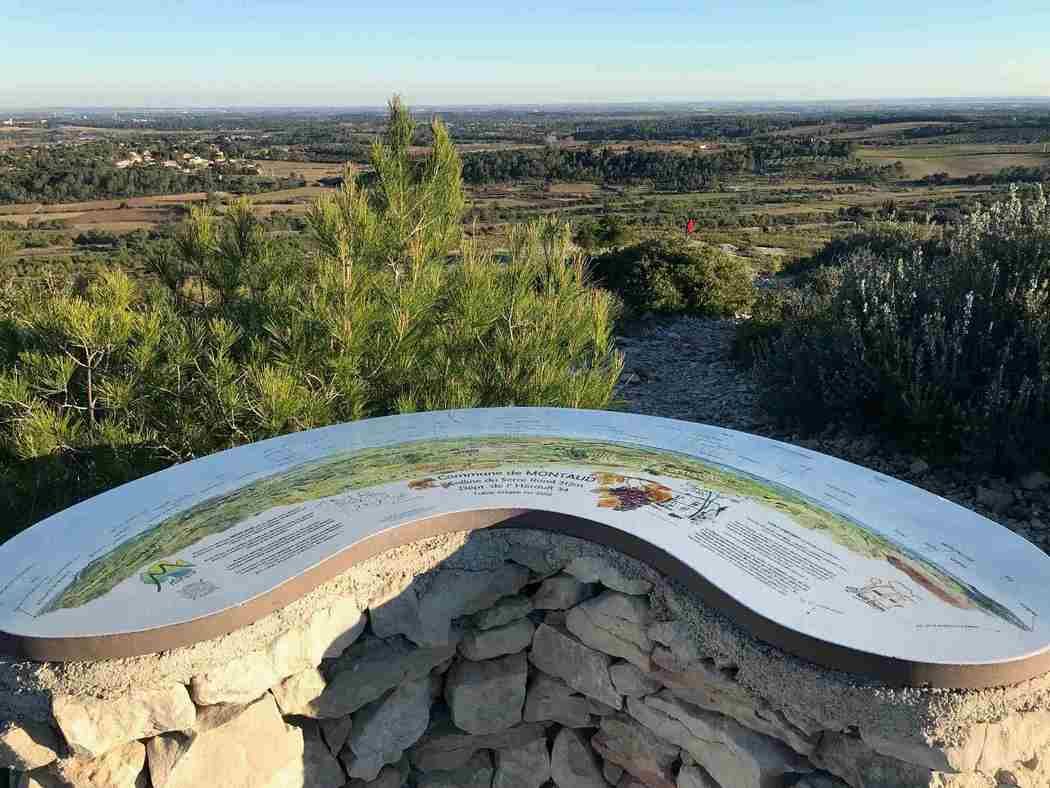 Un point de vue à proximité de la future aire.