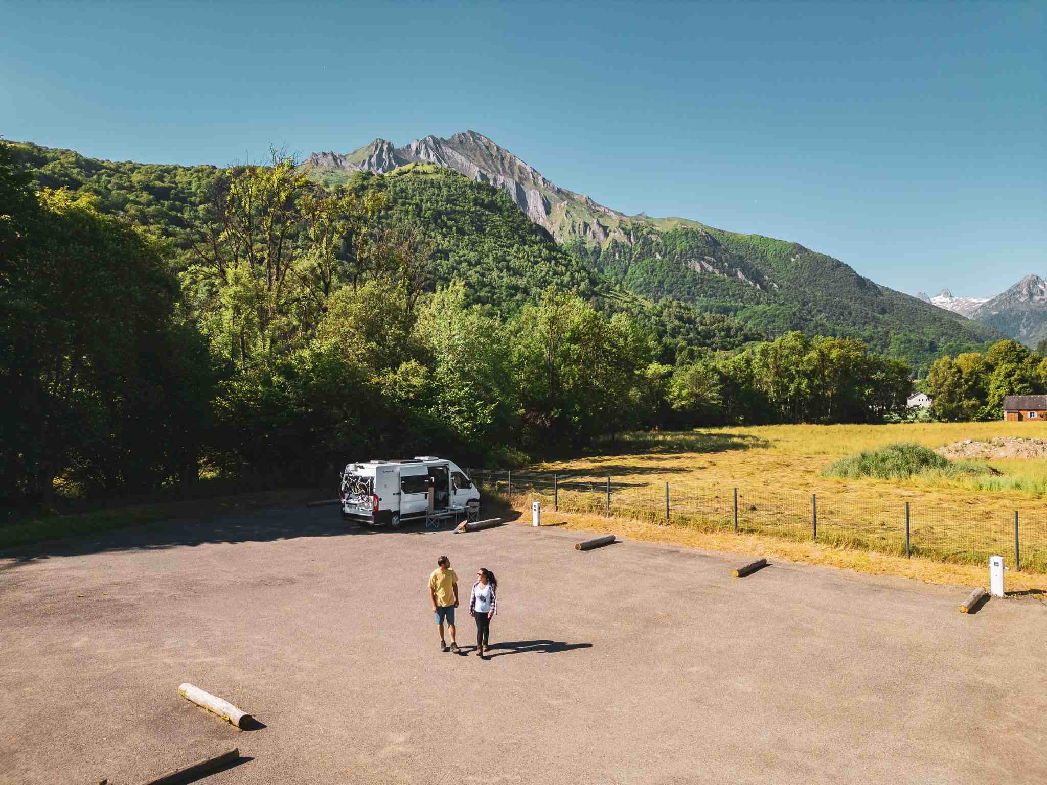 Une aire Camping-Car Park
