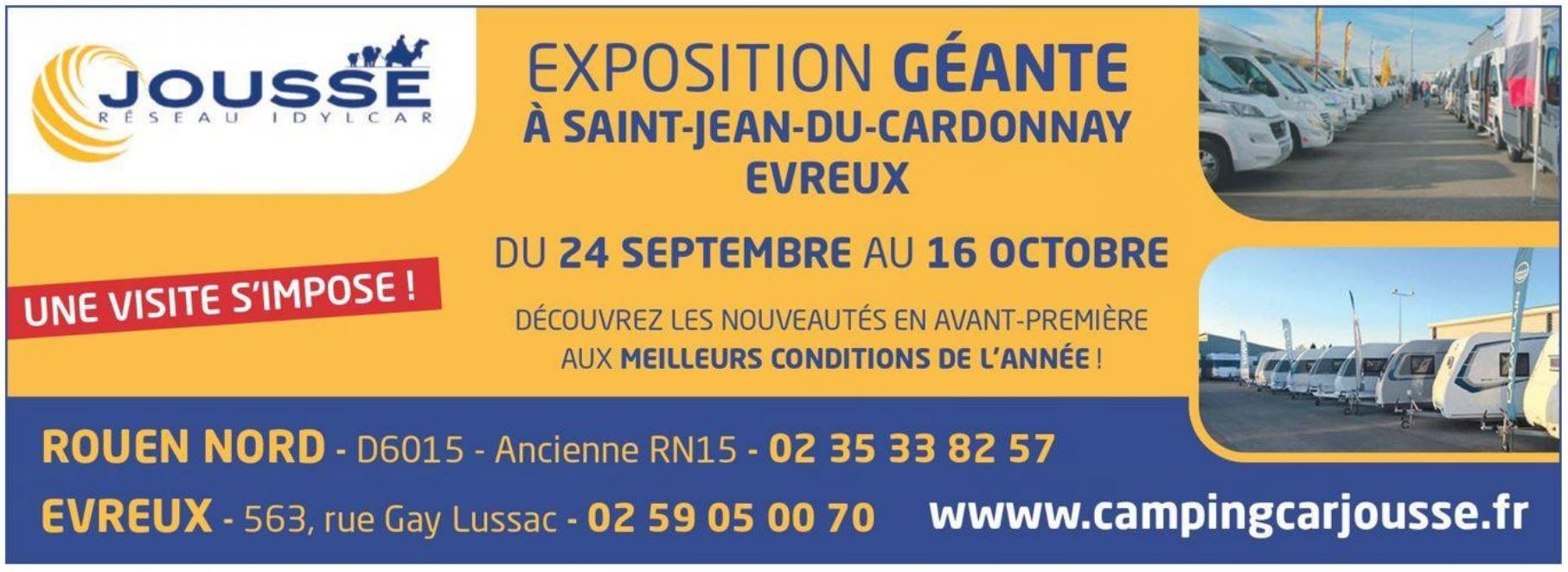 EXPO GÉANTE, JOUSSE RÉSEAU IDYLCAR