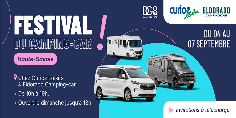 Festival du Camping-car Haute Savoie du 4 au 7 septembre 2025