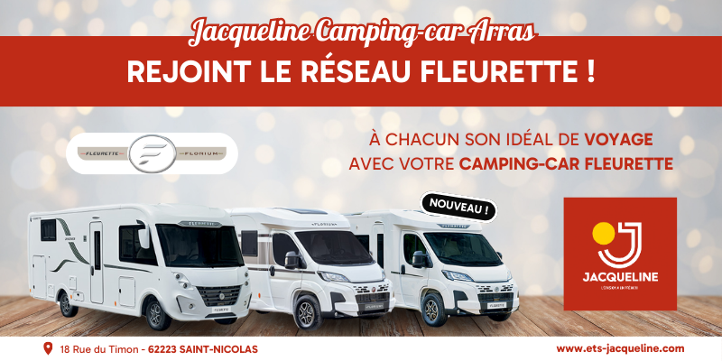 Jacqueline camping-car Arras rejoint le réseau Fleurette
