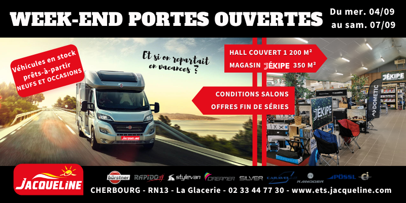 Journées Portes Ouvertes Jacqueline Camping-car CHERBOURG