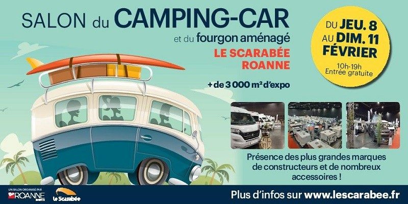 Salon du camping-car et du Fourgon aménagé de Roanne