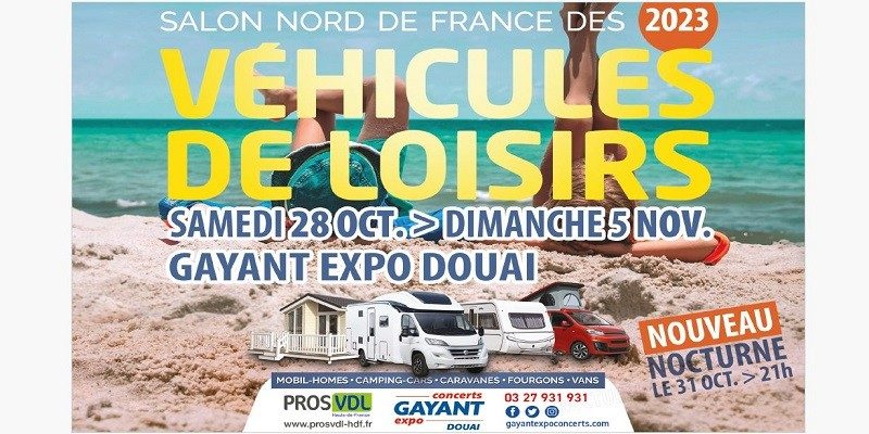 Salon Nord de France des Véhicules de Loisirs 2023