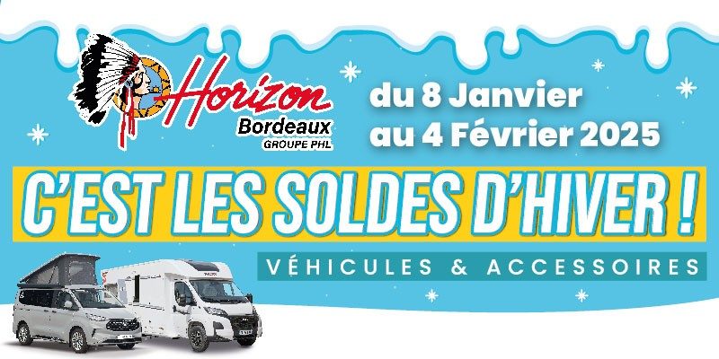 Soldes chez Horizon Bordeaux du 8 janvier au 5 février 2025