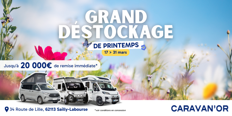 Caravan'or Béthune lance son Grand Déstockage de Printemps du 17 au 31 mars 2026