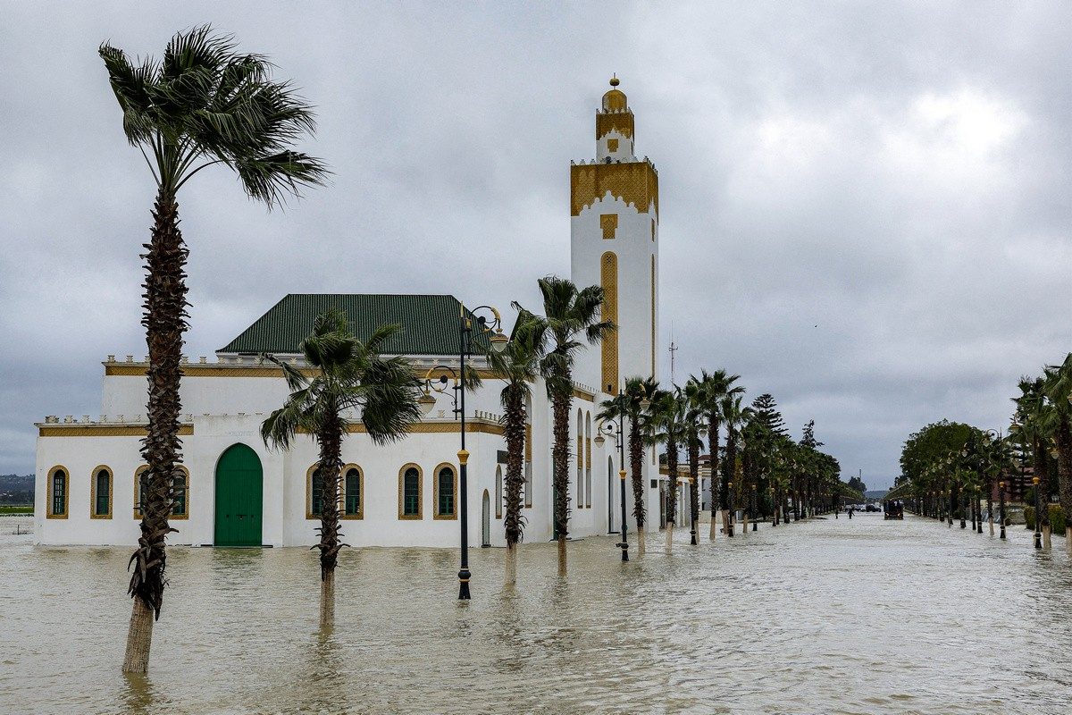 Inondations à Ksar El Kébir