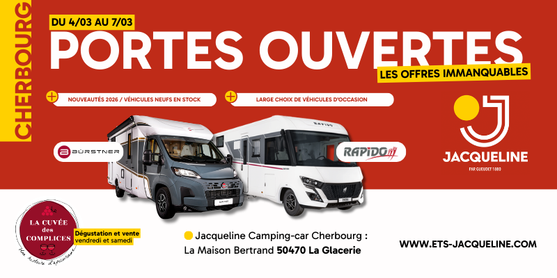 Portes Ouvertes chez Jacqueline Cherbourg du 4 au 7 mars 2026