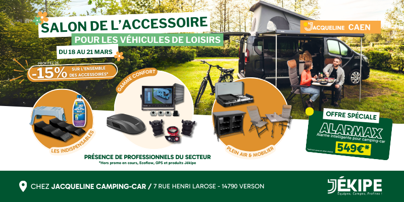 Salon de l'accessoire Jékipe du 18 au 21 mars 2026 à Verson