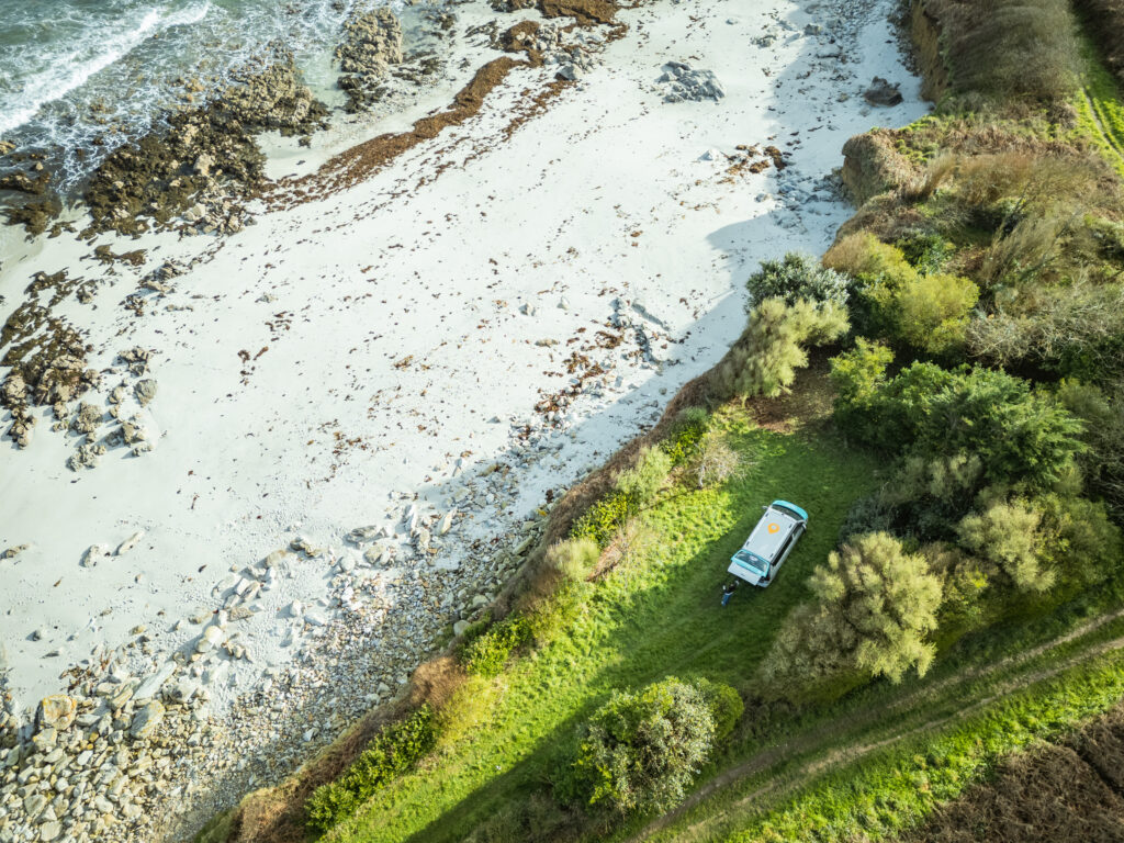 Aire camping-car Bivouacs Huttotia.