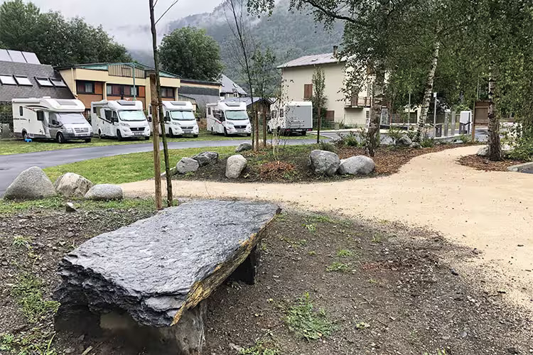 Aire camping-car Vielle-Aure