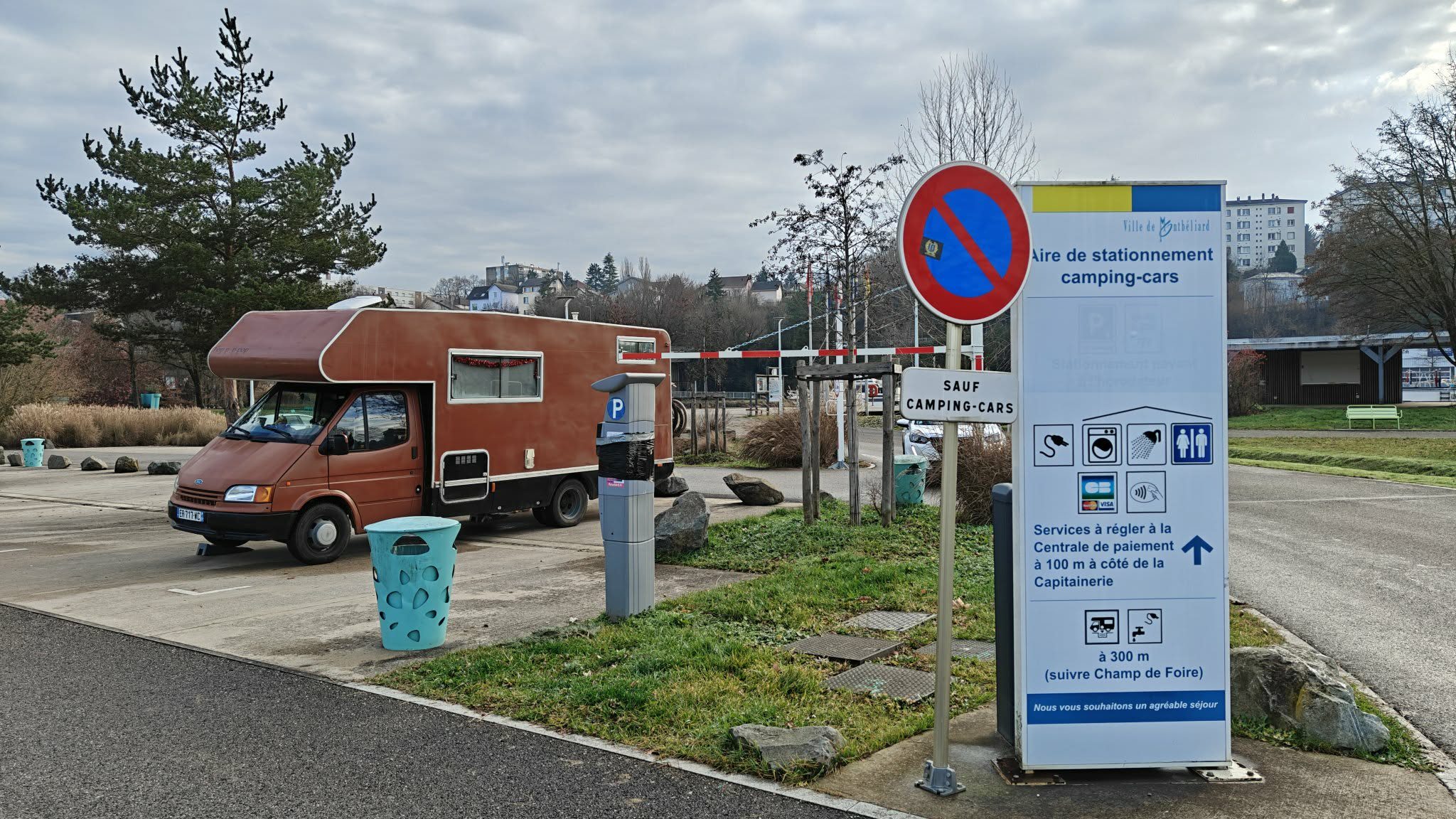 Aire de camping-car montbéliard