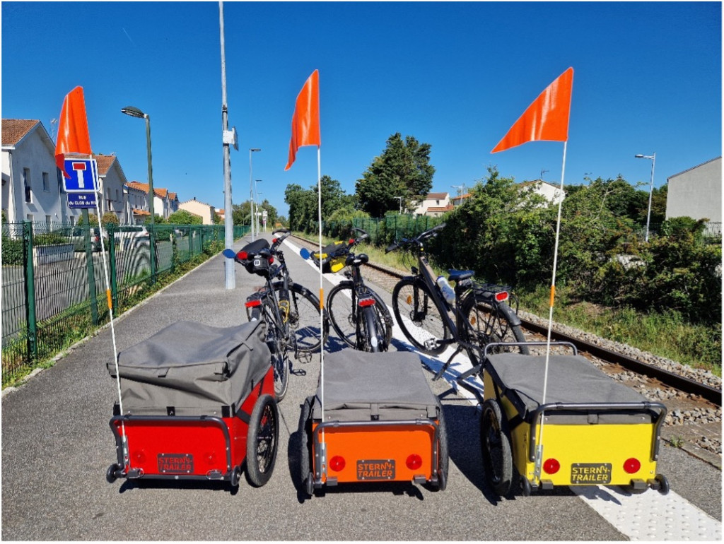 remorque vélo Sternytrailer.