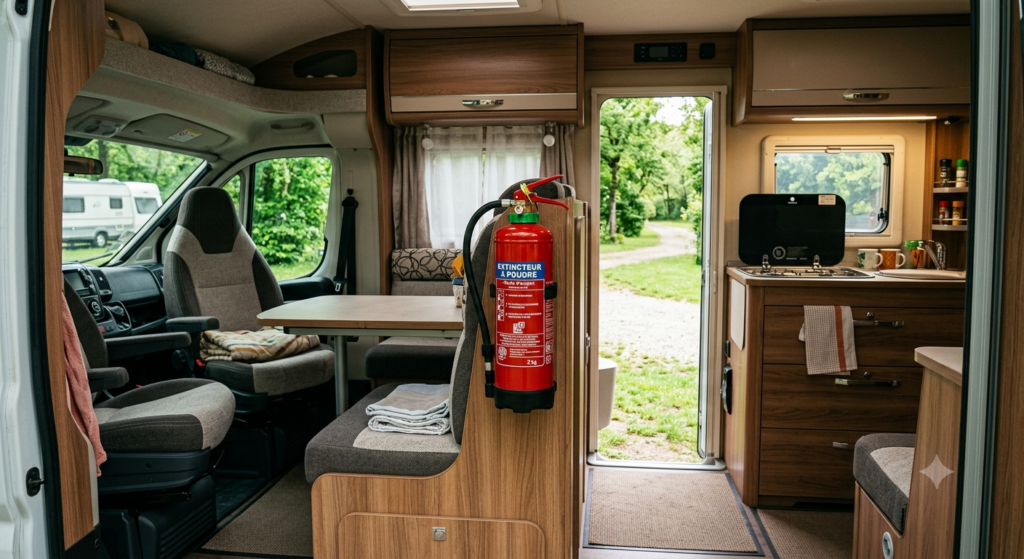 extincteur camping-car