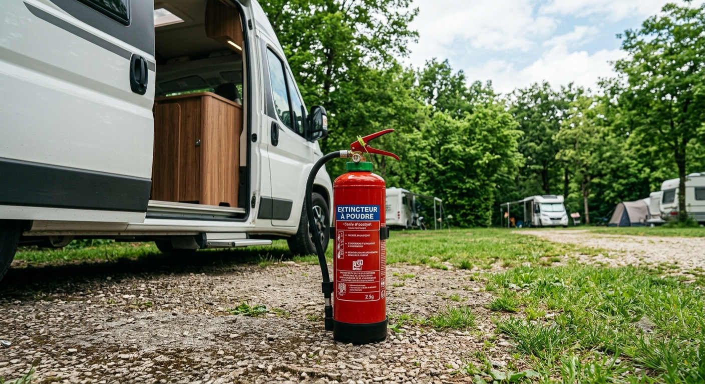 extincteur camping-car